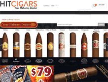 Tablet Screenshot of hitcigars.com